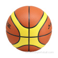 Custom pu leather indoor basketball for training